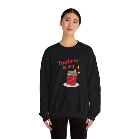 Teaching is My Passion Crewneck Sweatshirt, Gift for Teachers, Education Apparel, Cute Teacher Sweatshirt, Back to School Outfit