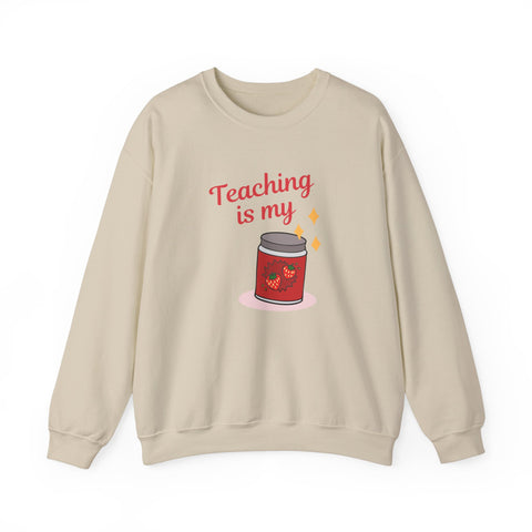 Teaching is My Passion Crewneck Sweatshirt, Gift for Teachers, Education Apparel, Cute Teacher Sweatshirt, Back to School Outfit