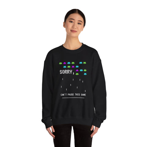 Gaming Humor Sweatshirt, Unisex Crewneck, Video Game Apparel, Casual Wear, Perfect for Gamers