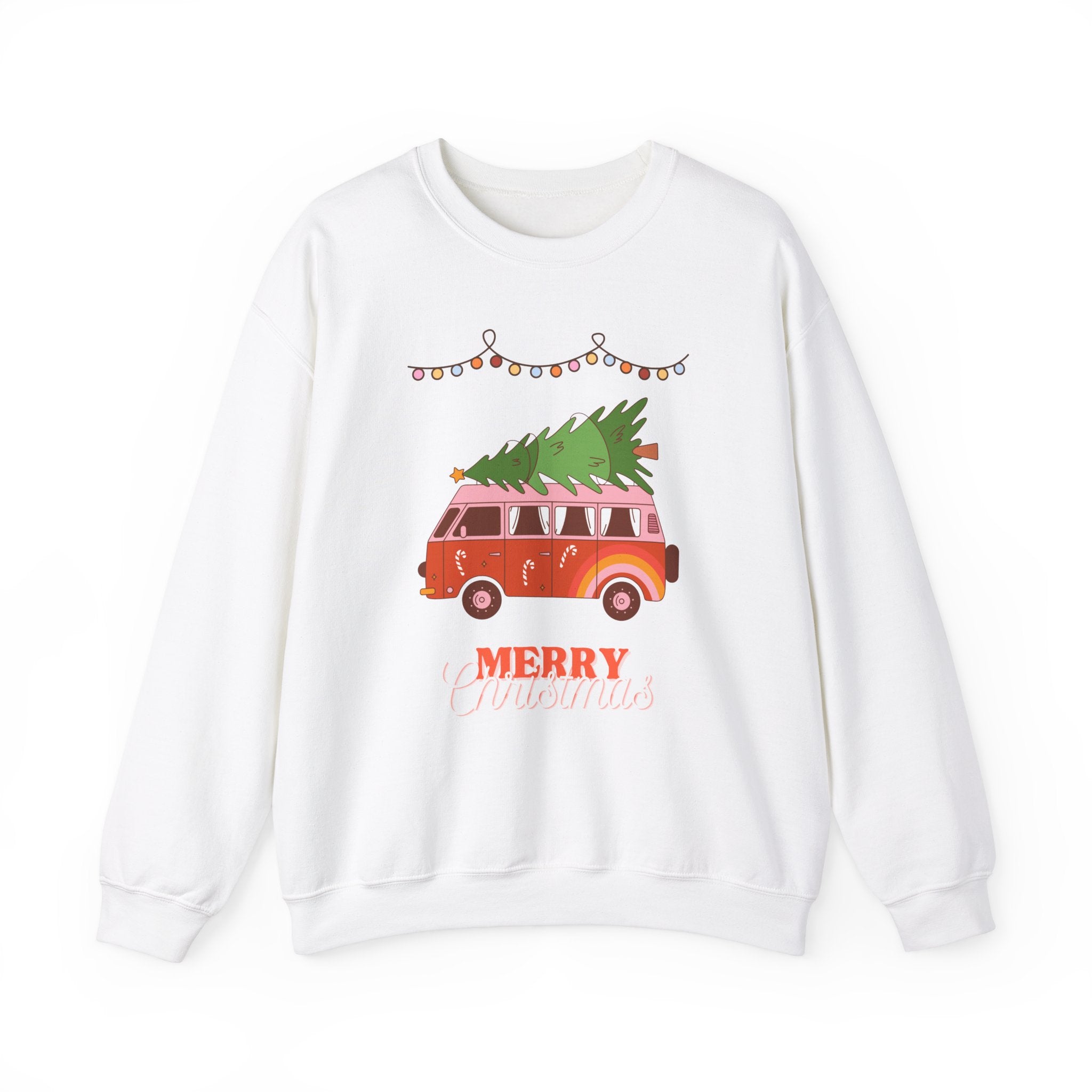 Festive Christmas Sweatshirt, Cozy Holiday Vibes, Perfect for Family Gatherings, Christmas Parties, and Winter Celebrations, Unisex Gift