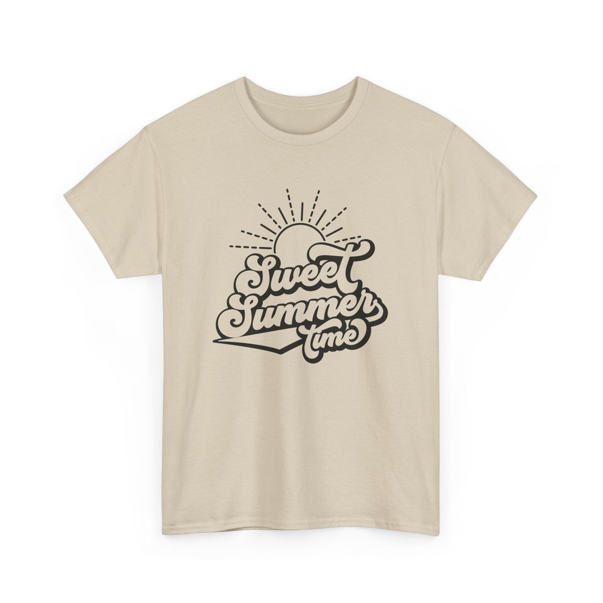 Sweet Summer Vibes Unisex Heavy Cotton Tee, Summer Shirt, Beach Day Tee, Casual Summer Wear, Vintage Summer T-Shirt