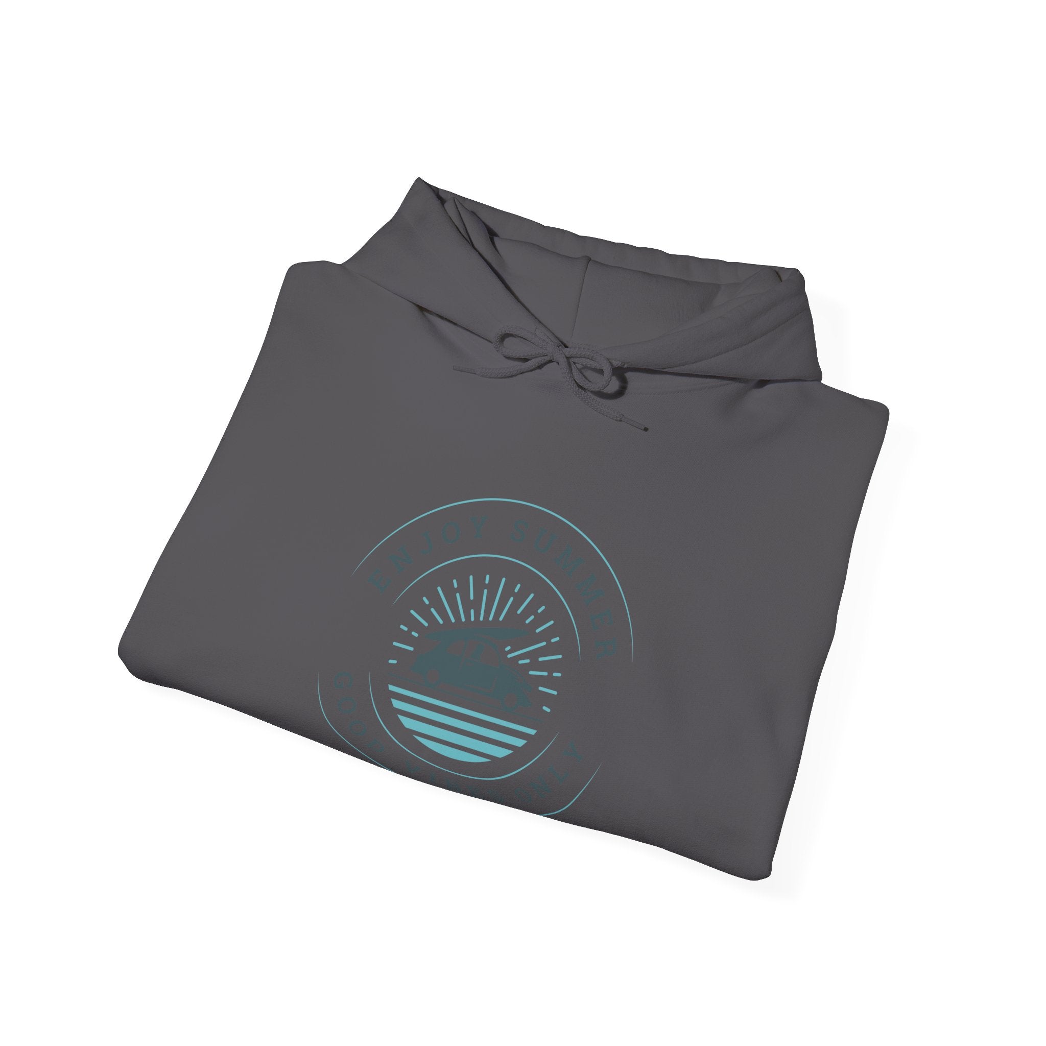 Enjoy Summer Hoodie - Unisex Heavy Blend™ Sweatshirt, Summer Vibes, Beachwear, Gift for Friends, Relaxed Fit