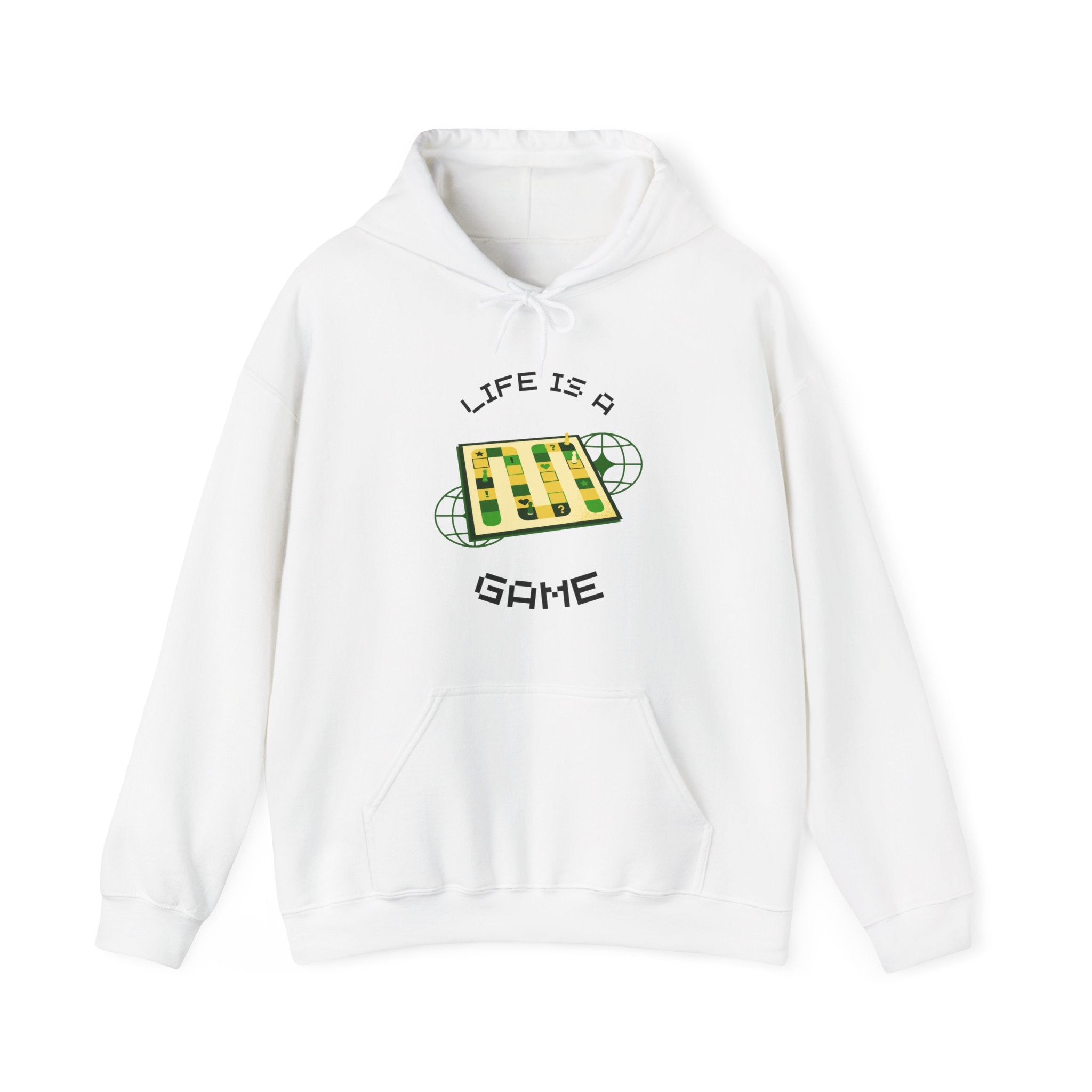 Life is a Game Unisex Hoodie, Cozy Gaming Sweatshirt, Perfect for Casual Wear