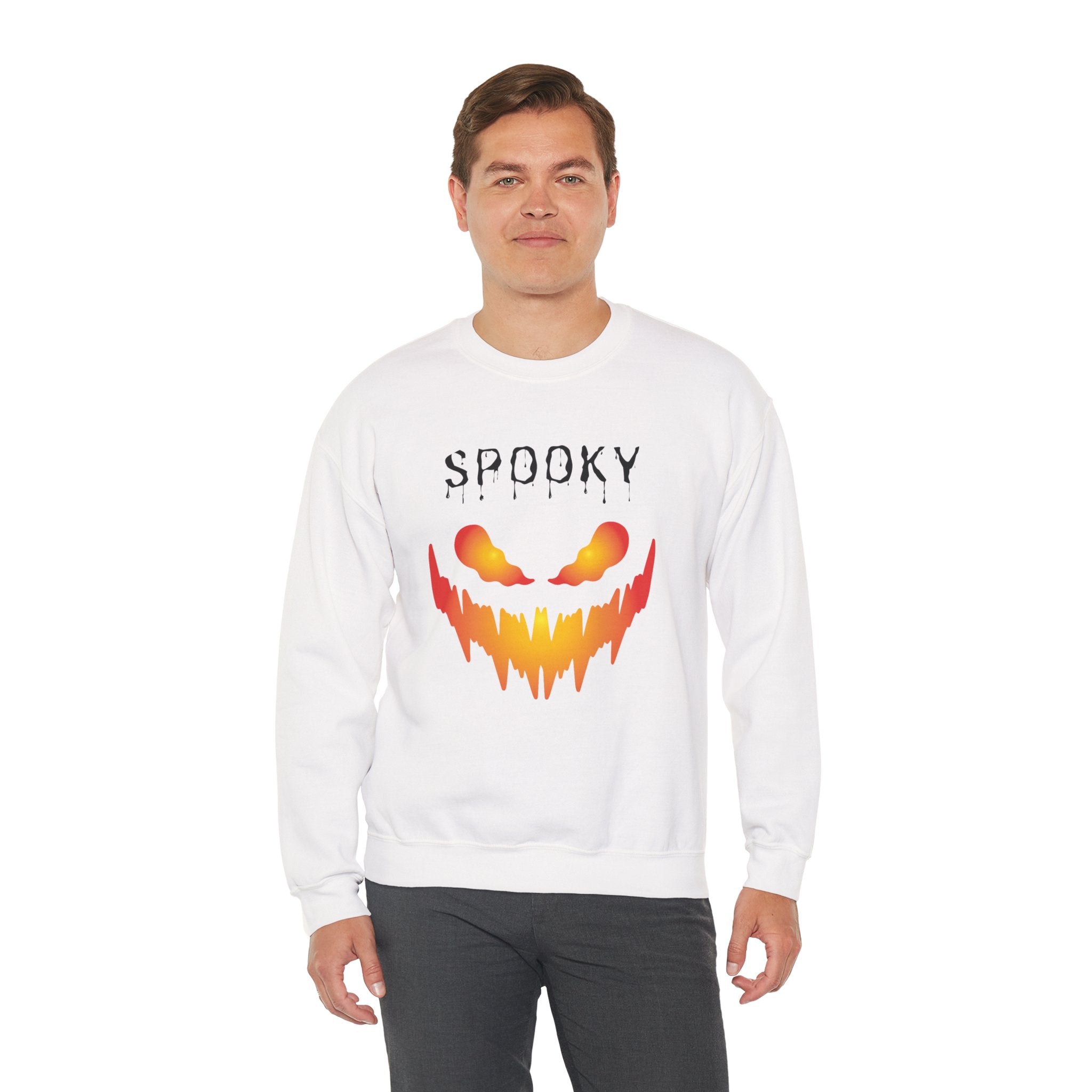Spooky Vibes Unisex Crewneck Sweatshirt | Halloween, Cozy Fall Style