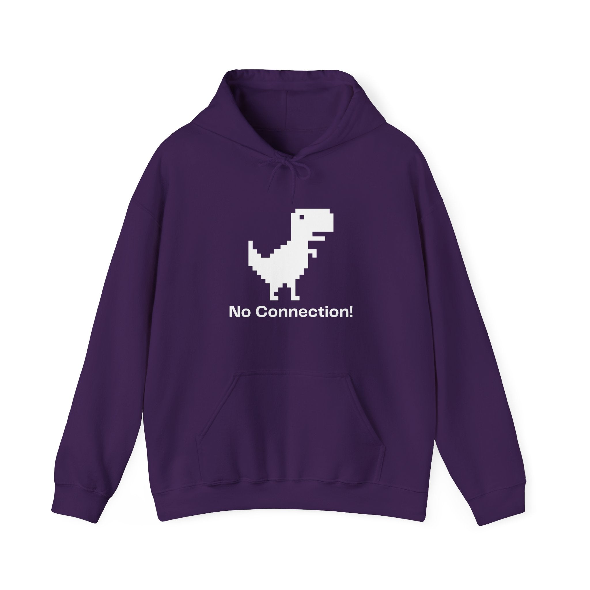 Dinosaurs & Connectivity Sweatshirt, Unisex Hoodie, Funny Graphic Hoodie, Gamer Gift, Internet Humor Fashion, Cozy and Fun