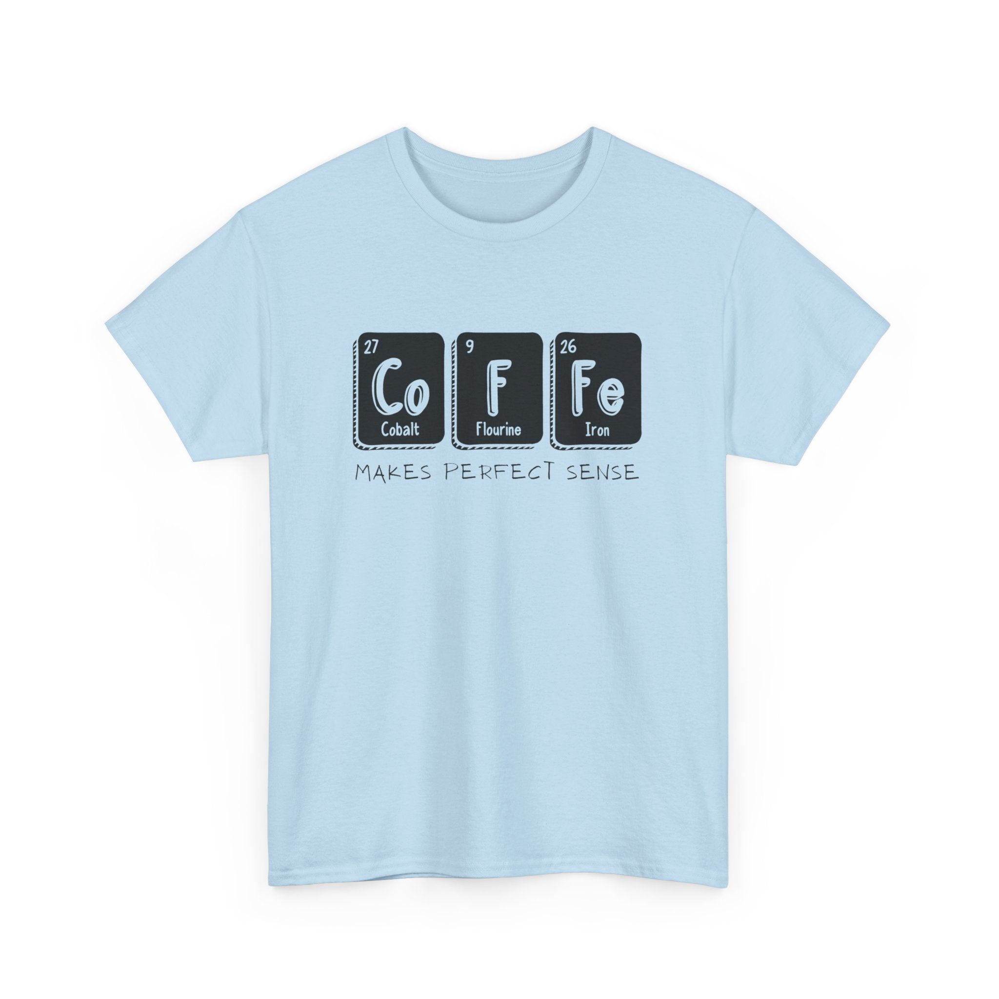 Coffee Chemistry Unisex Tee, Fun Science Shirt for Coffee Lovers, Perfect Gift for Scientists, Unique Casual Wear, Chemistry Humor Design