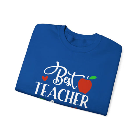 Best Teacher Ever Sweatshirt, Cute Teacher Gift, Unisex Crewneck, School Appreciation, Teacher Appreciation Week, Holiday Gift