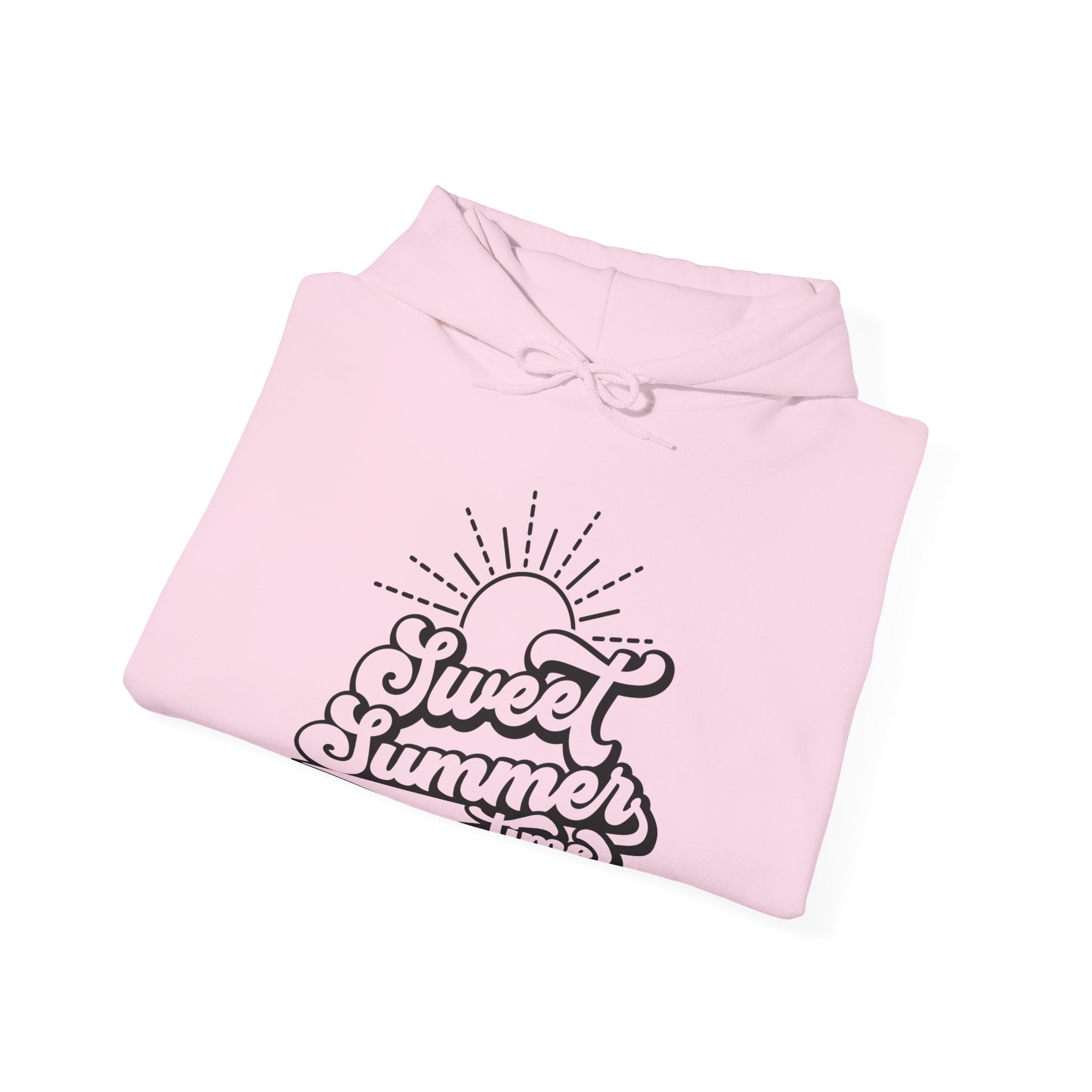 Sweet Summer Vibes Unisex Hooded Sweatshirt, Cozy Summer Hoodie, Beachwear, Summer Chill Sweatshirt, Gift for Beach Lovers, Casual Everyday