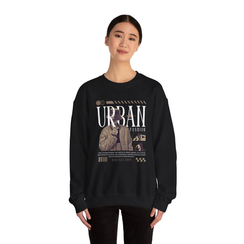 Crewneck Sweatshirt, Cozy Unisex Pullover, Streetwear Style