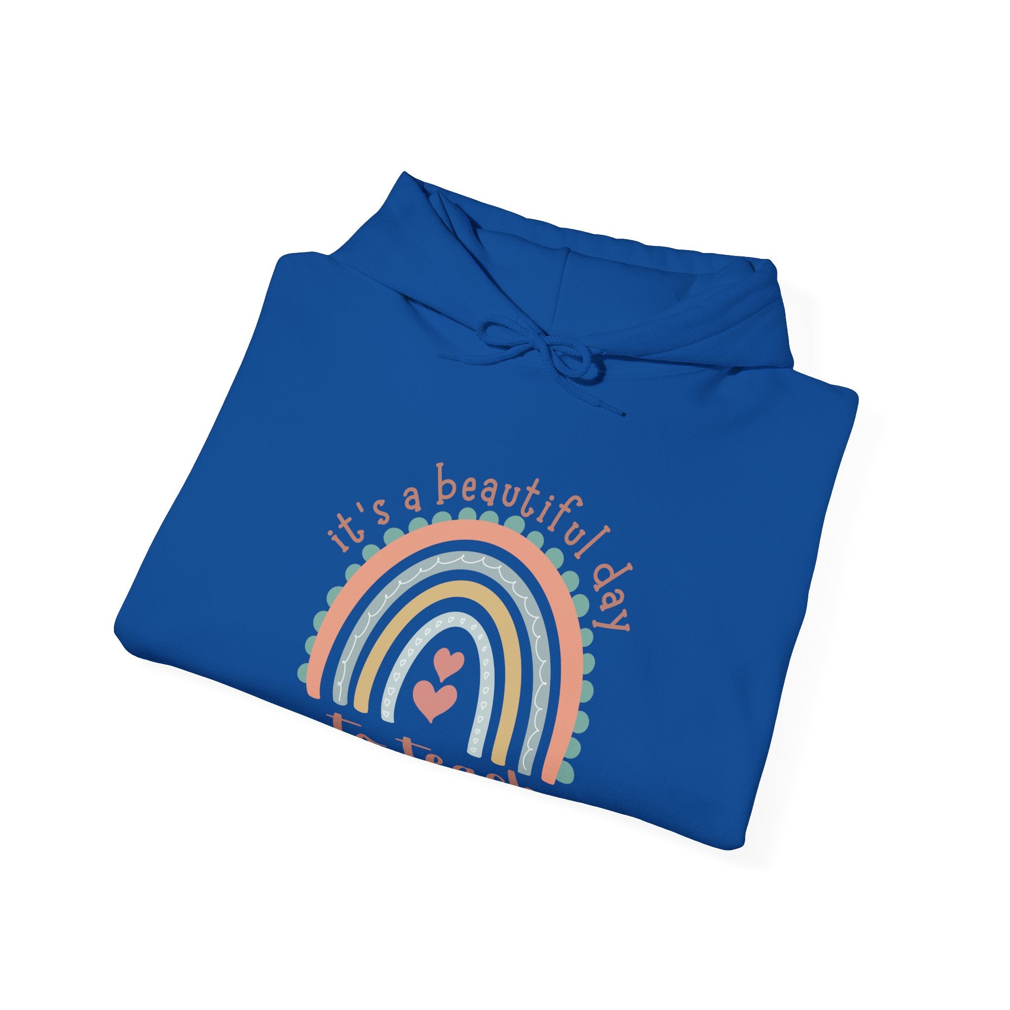 Rainbow Teacher Hoodie | Cozy Educator Gift, Teacher Appreciation, Back to School, Classroom Style, Inspirational Apparel, Unisex Sweatshirt