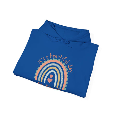Rainbow Teacher Hoodie | Cozy Educator Gift, Teacher Appreciation, Back to School, Classroom Style, Inspirational Apparel, Unisex Sweatshirt