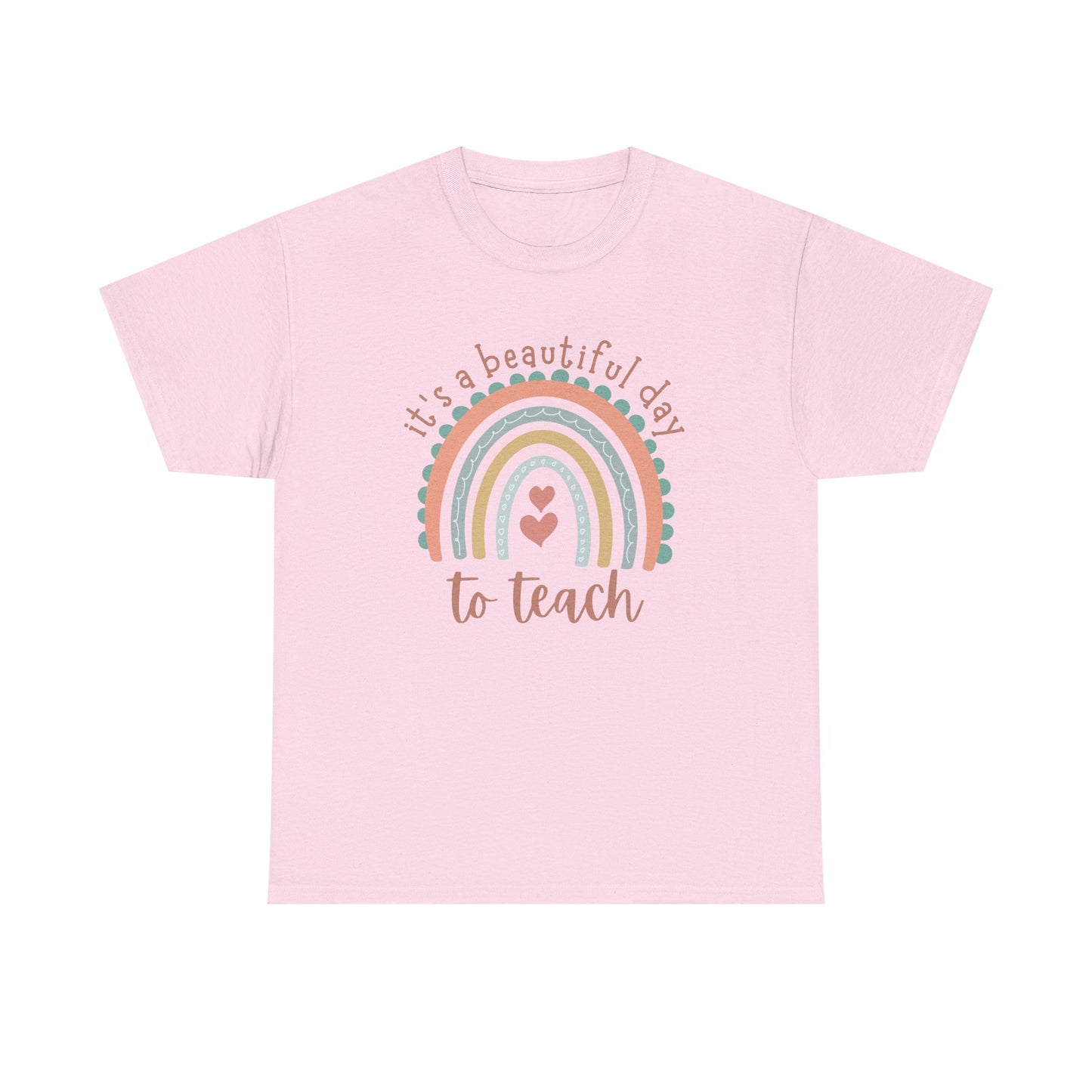 Teacher Rainbow Tee, Inspirational Educator Gift, Classroom Style Shirt, Teacher Appreciation Day Present, Cute Unisex Top