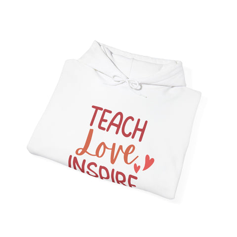 Teacher Gift Hoodie, Cozy Inspirational Teacher Sweatshirt, Motivational Educator Hooded Sweatshirt, Back to School Apparel, Cute Student