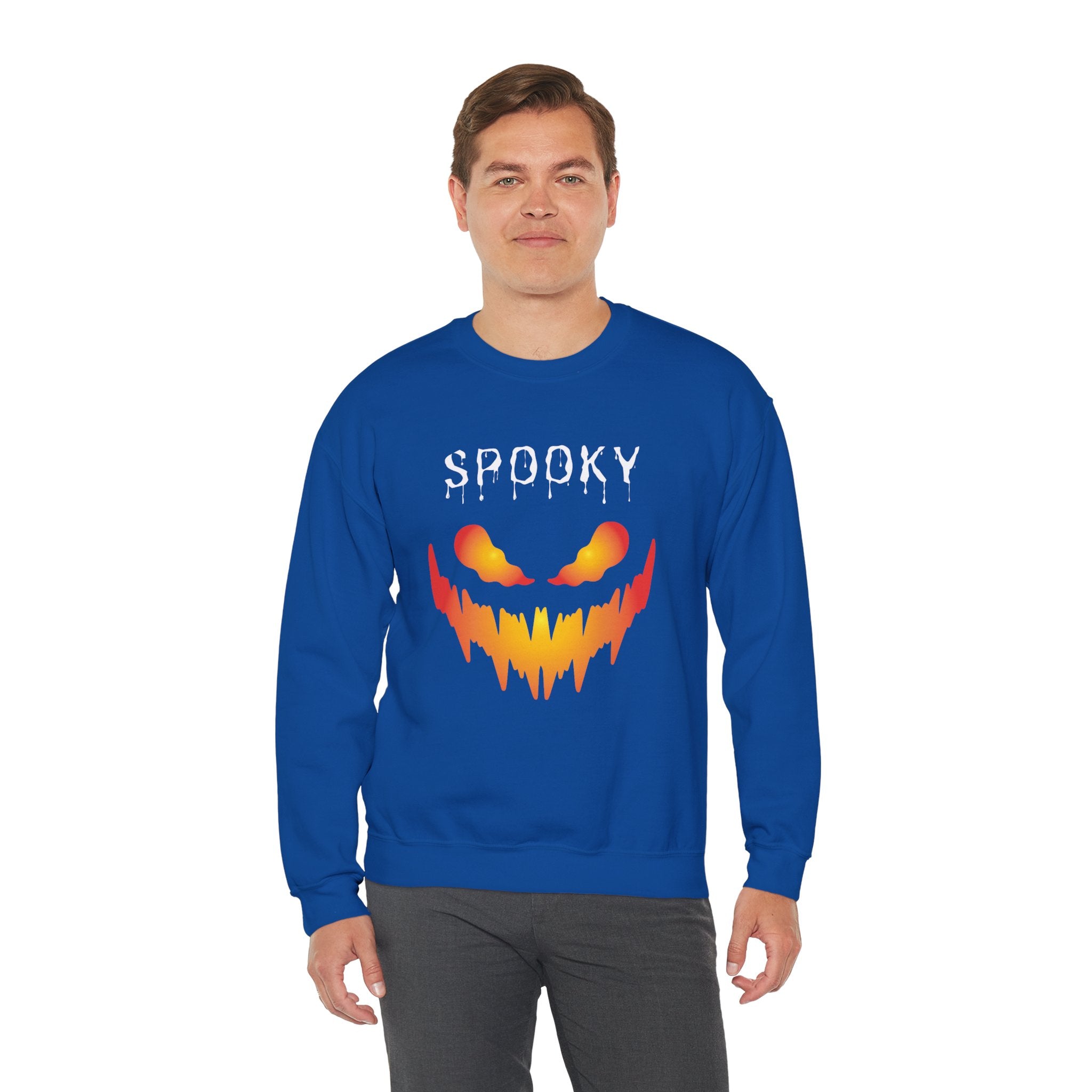 Spooky Vibes Unisex Crewneck Sweatshirt | Halloween, Cozy Fall Style