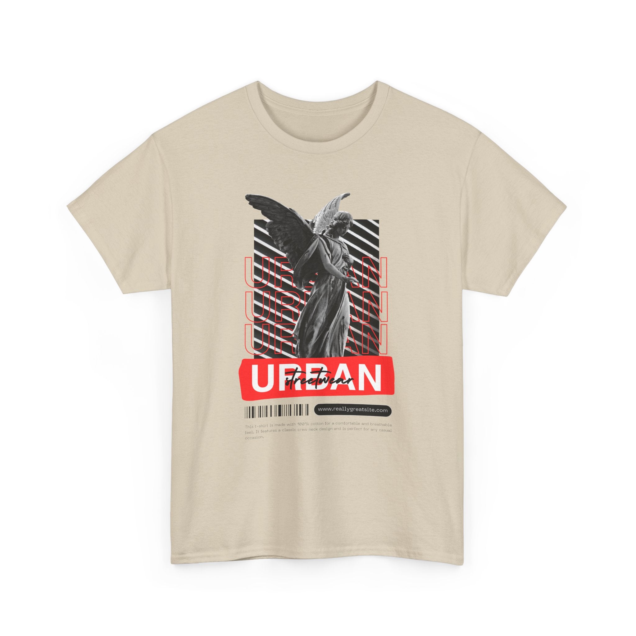 Urban Graphic Tee - Stylish Unisex Heavy Cotton T-Shirt, Streetwear Fashion, Casual Summer Top, Trendy Gift, Urban Style Apparel