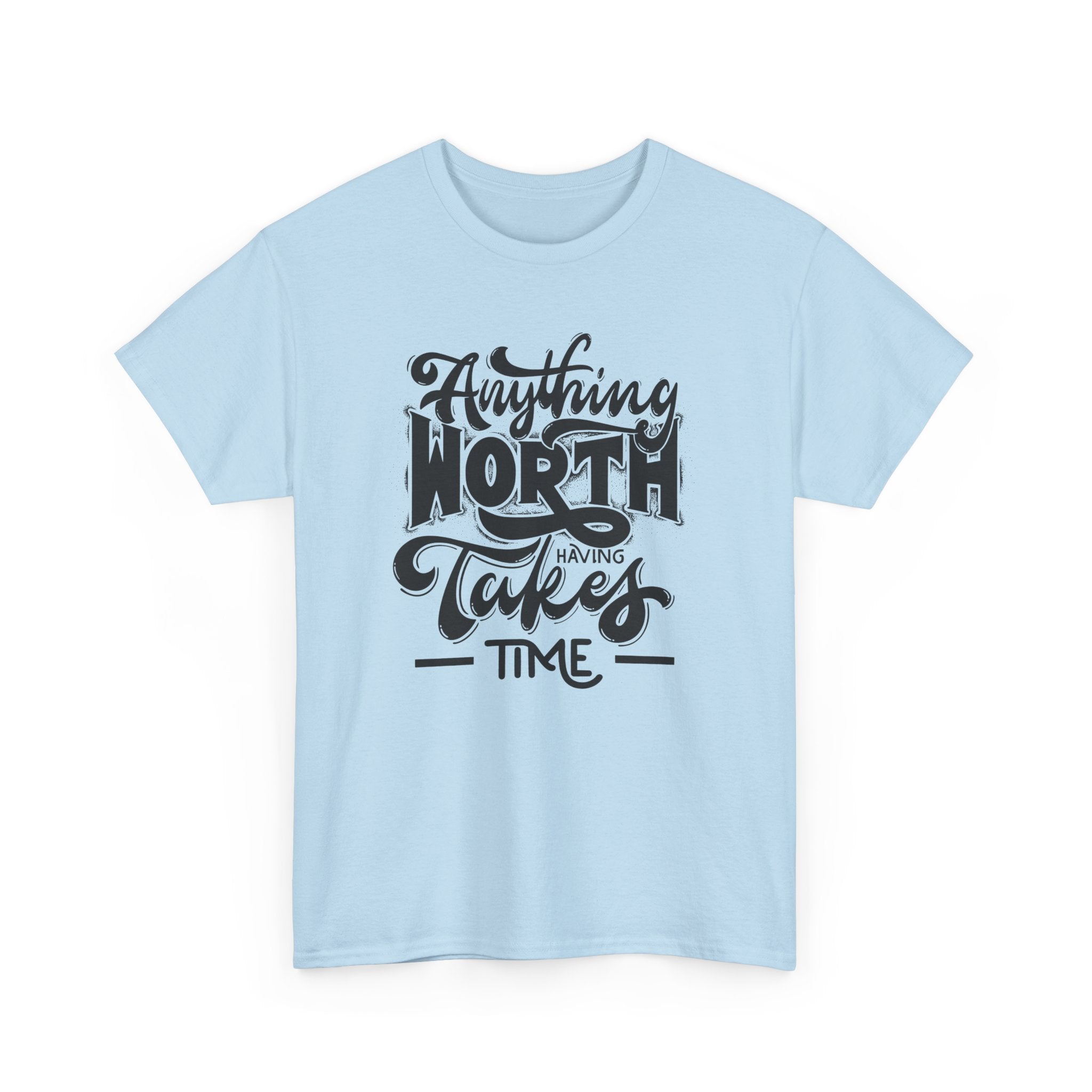 Timeless Wisdom Unisex Heavy Cotton Tee, Inspirational Quote Shirt, Motivational Graphic Tee, Slow Progress T-Shirt, Positive Vibes Clothing