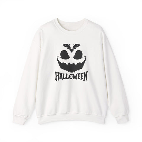 Halloween Spirit Crewneck Sweatshirt - Cozy Unisex Apparel for Fall Celebrations, Trick or Treating, Spooky Season