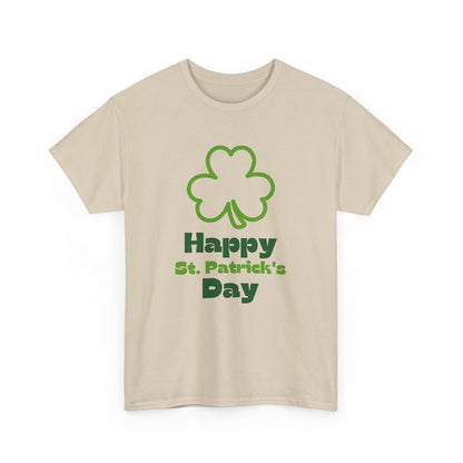 St Patrick's Day Unisex Tee, Green Clover Design, Fun Party Outfit, Gift Idea. Casual Wear Shirt