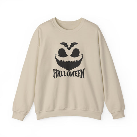 Halloween Spirit Crewneck Sweatshirt - Cozy Unisex Apparel for Fall Celebrations, Trick or Treating, Spooky Season