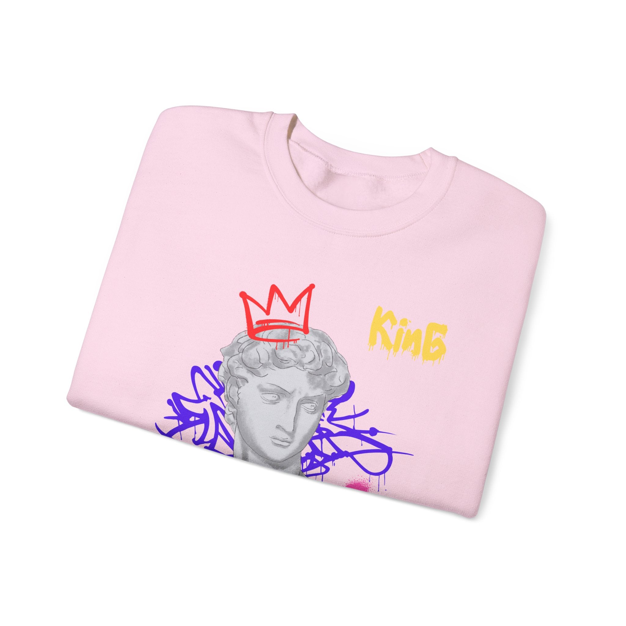 Modern Artistic Sweatshirt, Unisex Pullover, Trendy Graphic Sweater, Streetwear Fashion