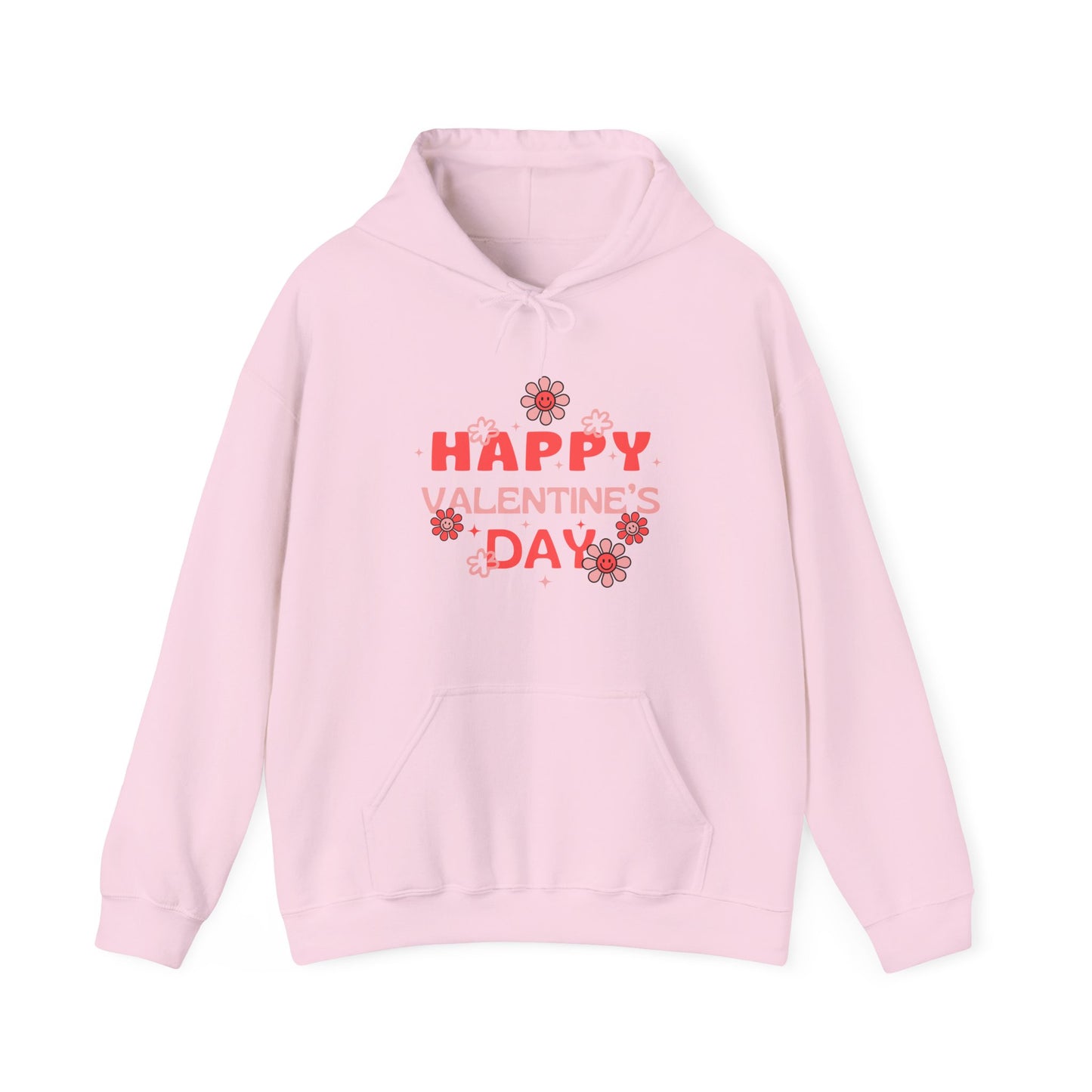 Happy Valentine's Day Hoodie - Cute Unisex Sweatshirt, Romantic Gift, Cozy Style, Valentine's Outfit, Love Celebration