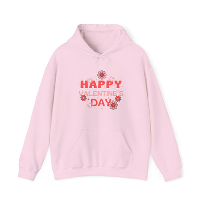 Happy Valentine's Day Hoodie - Cute Unisex Sweatshirt, Romantic Gift, Cozy Style, Valentine's Outfit, Love Celebration