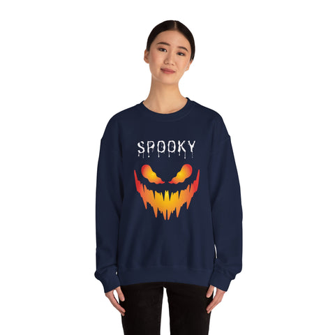 Spooky Vibes Unisex Crewneck Sweatshirt | Halloween, Cozy Fall Style