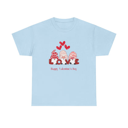 Valentine's Day Love T-Shirt, Cute Couple Shirt, Gift for Her, Love Tee, Holiday Graphic Tee, Unisex Cotton Shirt