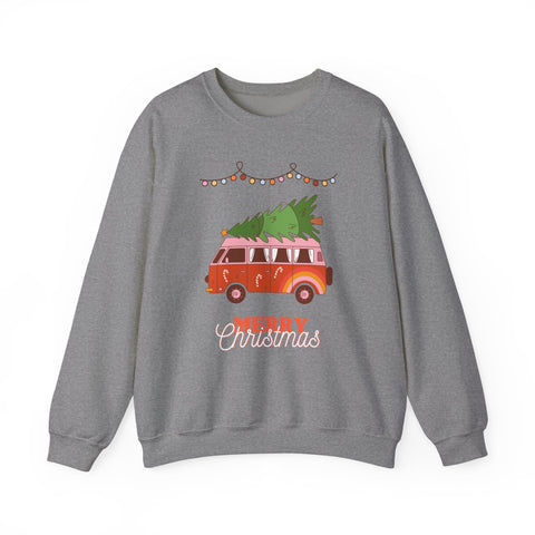 Festive Christmas Sweatshirt, Cozy Holiday Vibes, Perfect for Family Gatherings, Christmas Parties, and Winter Celebrations, Unisex Gift