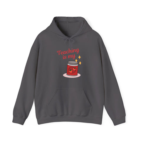 Teaching is My Passion Hoodie - Cozy Gift for Educators, Classroom Apparel, Teacher Sweatshirt, Unisex Blend Pullover