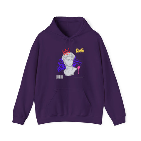 Artistic Hooded Sweatshirt, Unisex Hoodie, Graphic Sweatshirt, Trendy Streetwear