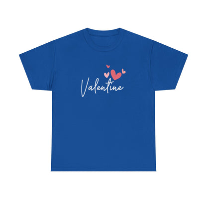 Valentine's Day Unisex Tee, Perfect for Couples, Gift for Him or Her, Heart Graphic T-Shirt, Love Shirt, Cute Casual Wear, Relationship