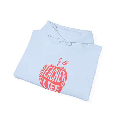 Teacher Life Hoodie - Cozy Educator Sweatshirt, Back to School Gift, Cute Classroom Outfit