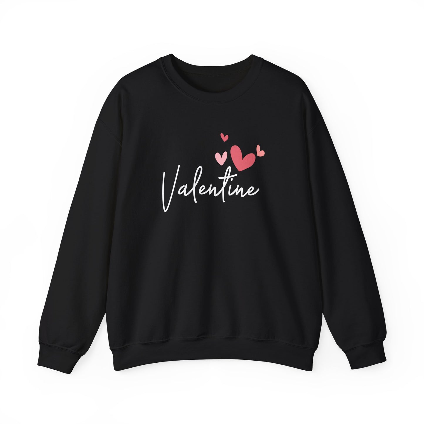 Valentine's Day Crewneck Sweatshirt, Love Sweatshirt, Valentine's Gift for Him/Her, Cozy Casual Wear, Heart Sweatshirt, Unisex Sweatshirt,