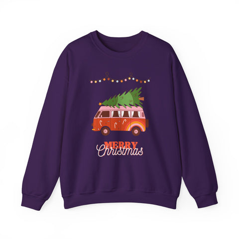 Festive Christmas Sweatshirt, Cozy Holiday Vibes, Perfect for Family Gatherings, Christmas Parties, and Winter Celebrations, Unisex Gift