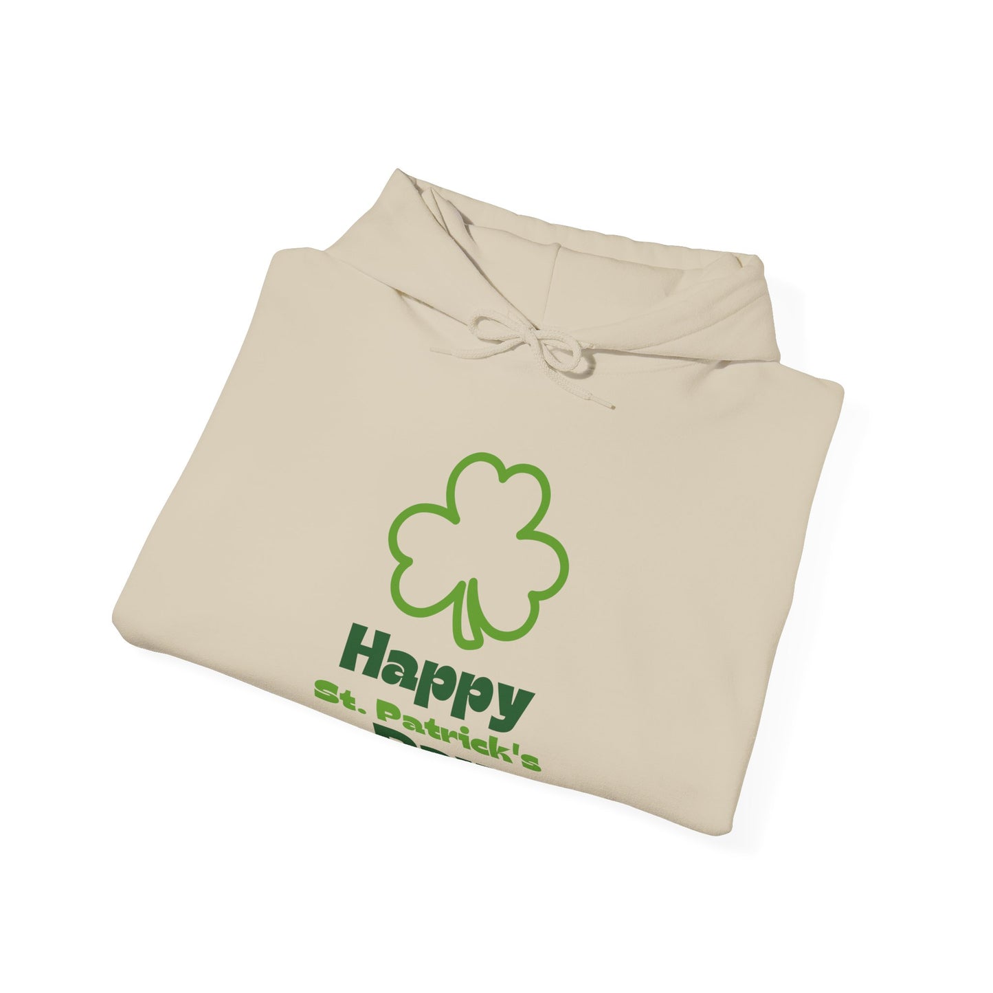 St Patrick's Day Hoodie - Cozy Irish Gift, Green Shamrock Design, Unisex Heavy Blend Sweatshirt, Holiday Apparel, St Paddy's Pullover