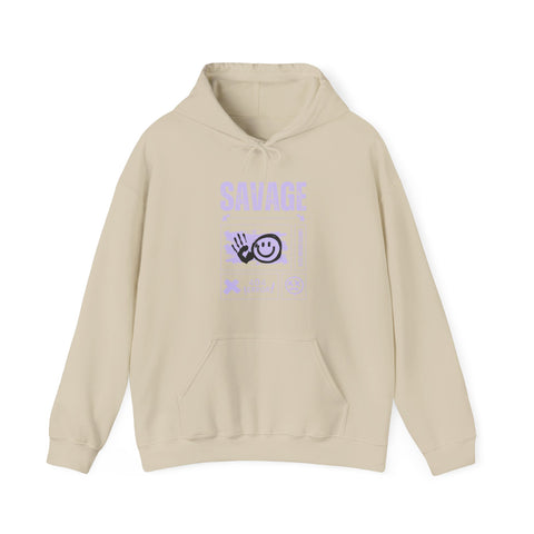Savage Unisex Hooded Sweatshirt - Cozy Casual Style, Streetwear, Everyday Comfort