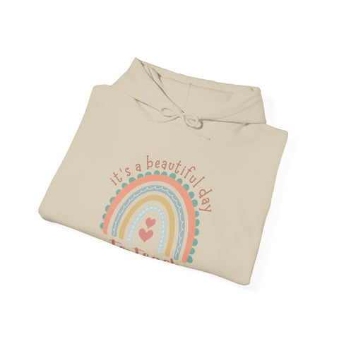 Rainbow Teacher Hoodie | Cozy Educator Gift, Teacher Appreciation, Back to School, Classroom Style, Inspirational Apparel, Unisex Sweatshirt