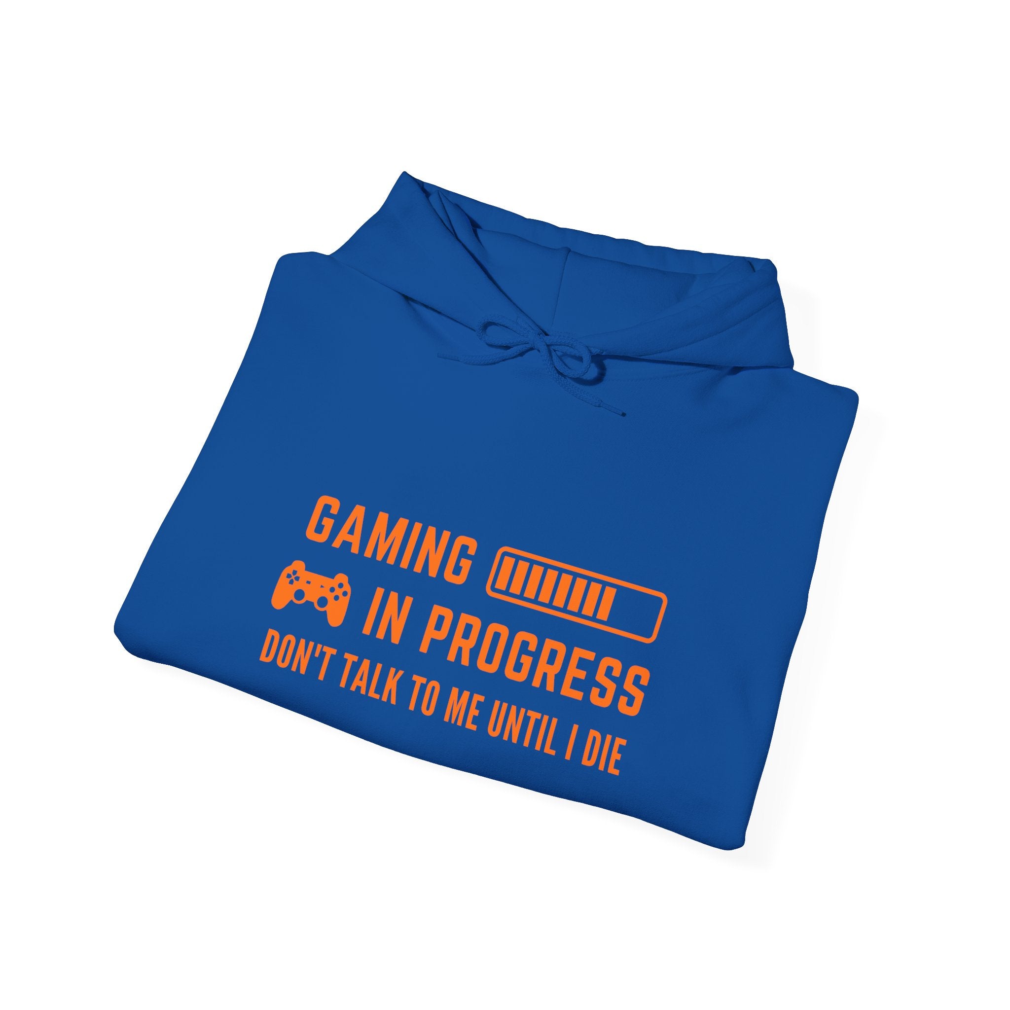 Gaming in Progress Hoodie, Unisex Gaming Sweatshirt, Funny Gamer Gift, Video Game Apparel, Gaming Merchandise, Cool Hoodie for Gamers