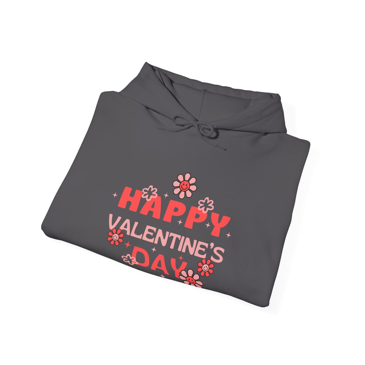 Happy Valentine's Day Hoodie - Cute Unisex Sweatshirt, Romantic Gift, Cozy Style, Valentine's Outfit, Love Celebration