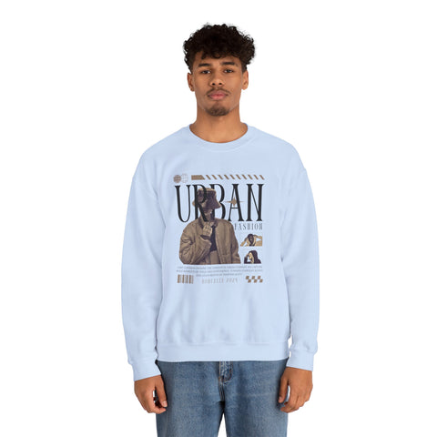 Crewneck Sweatshirt, Cozy Unisex Pullover, Streetwear Style
