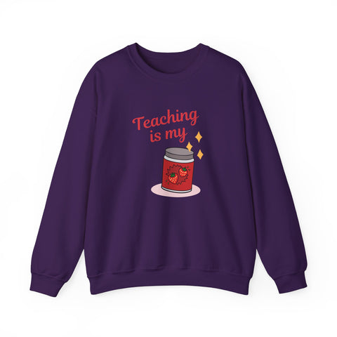 Teaching is My Passion Crewneck Sweatshirt, Gift for Teachers, Education Apparel, Cute Teacher Sweatshirt, Back to School Outfit