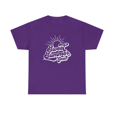 Sweet Summer Vibes Unisex Heavy Cotton Tee, Summer Shirt, Beach Day Tee, Casual Summer Wear, Vintage Summer T-Shirt