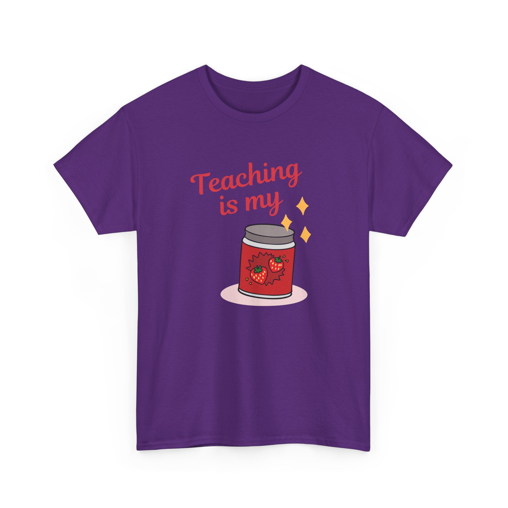 Teaching is My Passion Unisex Heavy Cotton Tee, Perfect Gift for Teachers, Back to School, Appreciation Day, Casual Wear, Teaching Tee