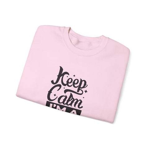Teacher Appreciation Sweatshirt, Cozy Education Gift, Keep Calm I'm a Teacher, School Spirit Clothing, Unisex Crewneck Sweater, Casual Wear