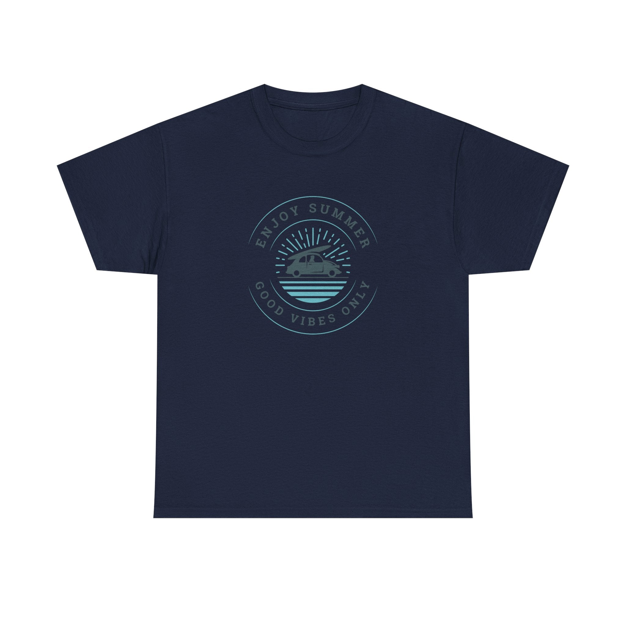 Enjoy Summer Good Vibes Only Tee, Unisex Summer Shirt, Beachwear, Vacation T-Shirt, Gift for Him/Her, Relaxed Style Top