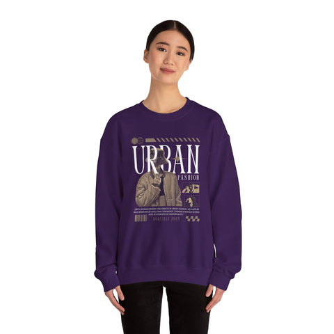 Crewneck Sweatshirt, Cozy Unisex Pullover, Streetwear Style
