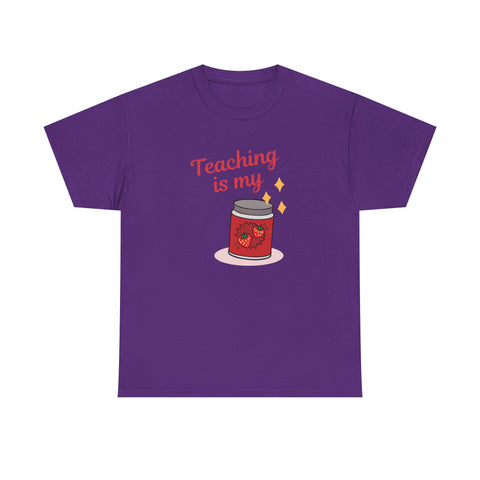 Teaching is My Passion Unisex Heavy Cotton Tee, Perfect Gift for Teachers, Back to School, Appreciation Day, Casual Wear, Teaching Tee