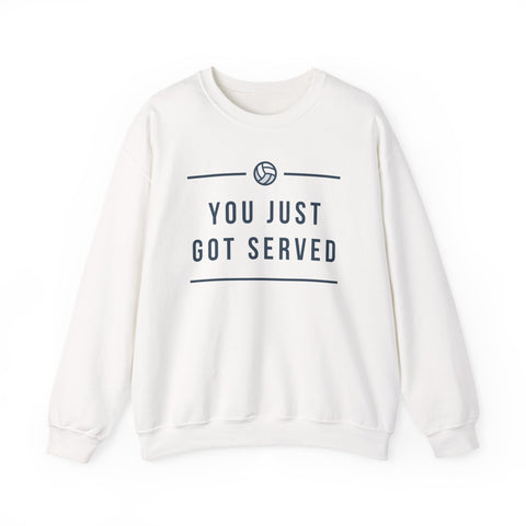 Volleyball Crewneck Sweatshirt - Perfect for Athletes, Sports Fans, Casual Wear, Game Day Apparel