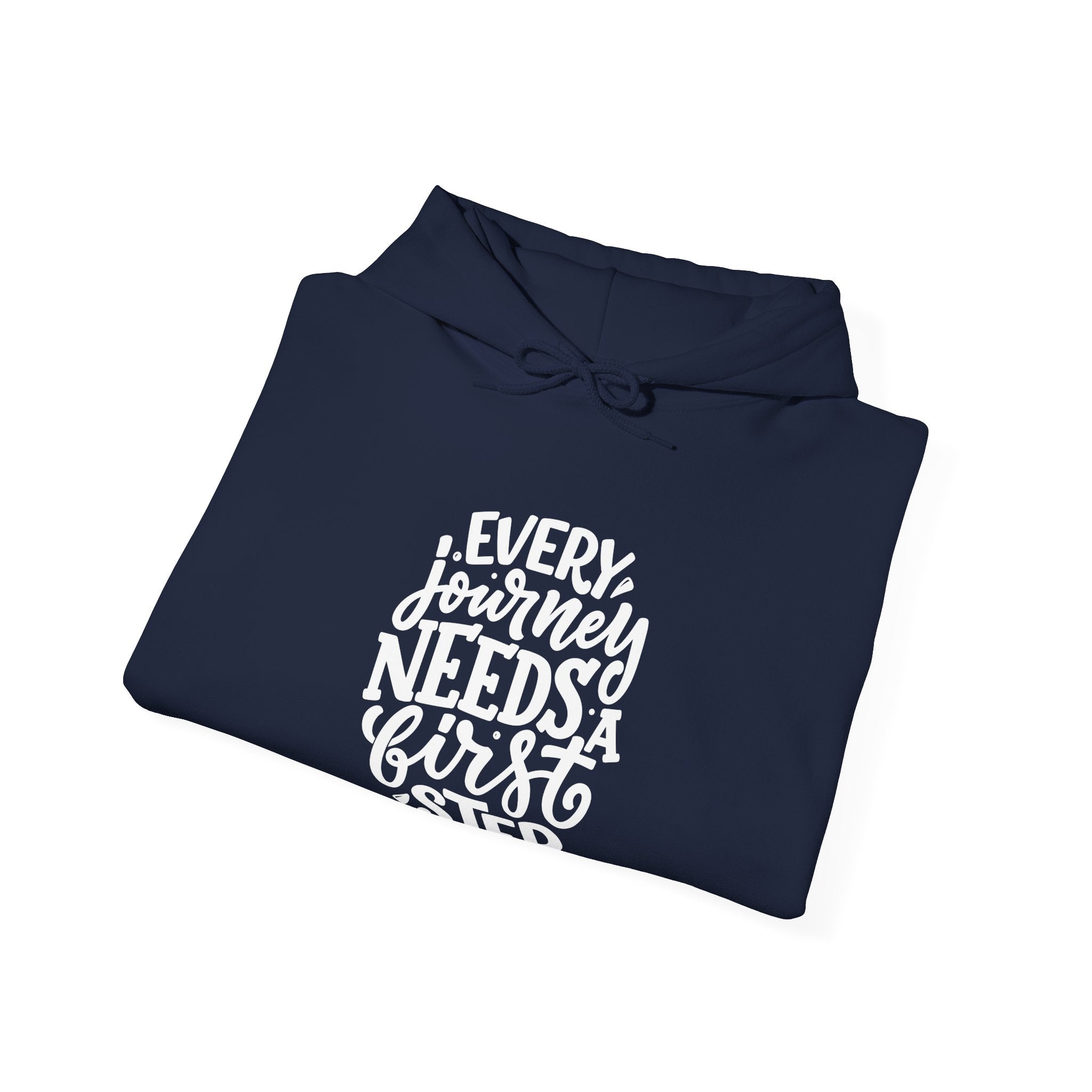 Motivational Unisex Hoodie, Inspirational Heavy Blend Sweatshirt for Travelers, Gift for Adventurers, Travel Apparel, Journey Vibes